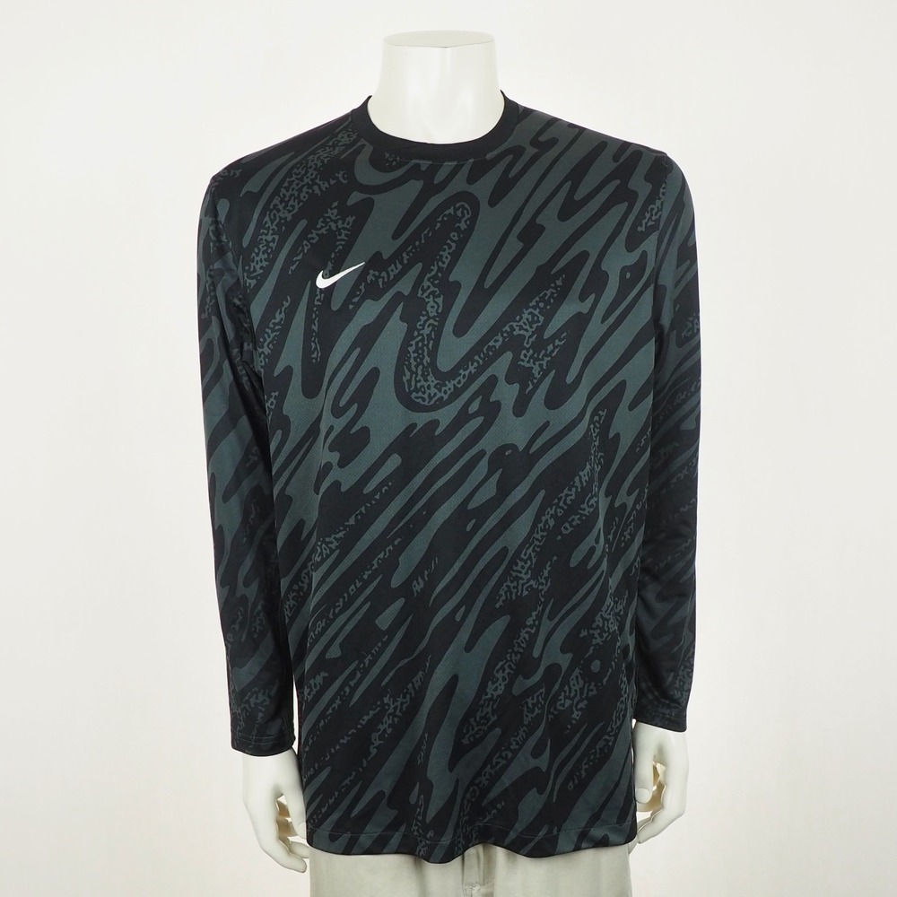 Nike Gardien Goalkeeper Goalie Soccer Jersey Shirt Mens 2XL XXL Black Pullover